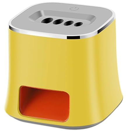 YWJLQH Melons Maschine Automatischer Nussöffner Sonnenblumenkerne Schäler Nussschalenentfernung Tragbarer Knacker PP Elektronik für Partys Haushalt Ge, Gelb