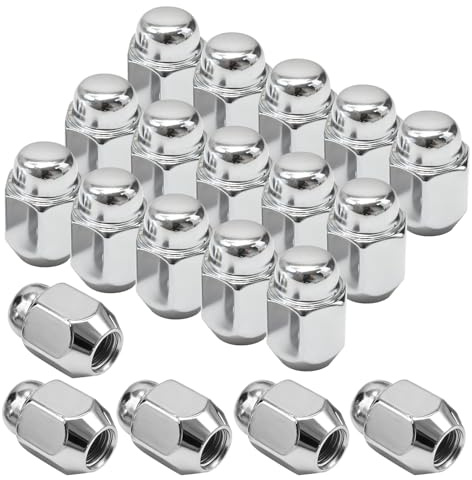 Ollanoos 20 Radmuttern M12x1,5, SW 21mm 60° Kegelbund, Ersatz für Hyundai Accent Atos Prime Coupe Elantra Genesis Grand Grandeur, 52950-M1000