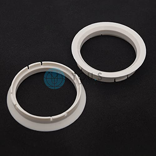 2 x ZENTRIERRINGE DISTANZRING für ALUFELGEN Z05 63,3-56,1 mm Alutec Anzio Rial