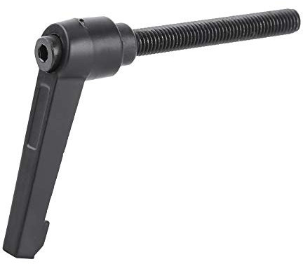 Manija de Sujeción M8 Aleación Ajustable Palanca de Sujeción Maquinaria Mango con Bloqueo Perilla de Rosca Macho Externa (M8*60)