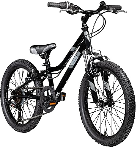 Galano Fahrrad Kinder ab 6 Jahre | Kinderfahrrad 120-135 cm für Mädchen und Jungen mit 7 Gang | 20 Zoll Mountainbike mit Federgabel | leichtes Hardtail Bike | GA20