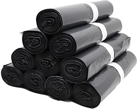 250 Abfallsäcke | Müllbeutel | Müllsäcke | Mülltüte | Schwarz 120 Liter 70x110cm | 45µ 1590gr. | 10 Rollen à 25 Tüten | Extra Stark