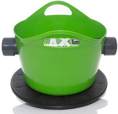 LAX Spiel und Spaßeimer I Spielzeug für Pferde I Beschäftigung gegen Langeweile I Pferdespielzeug wackelt & dreht Sich I Zur Speichelbildung I Verlängerte Fresszeit I Standfest & robust