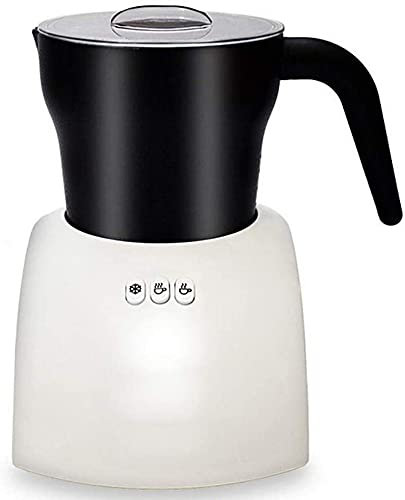NOOFIE Montalatte Elettrico Frullino Scaldalatte Automatico e Vaporiera, Interno Antiaderente Rimovibile per caffè Cappuccino Latte Caldo 109