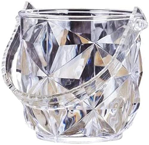 Eiseimer,Pc Acryl Bar Zwei Griffe Champagner Eimer Wein Eimer Spieß Wein Barrel Container Ktv Club Bar Liefert