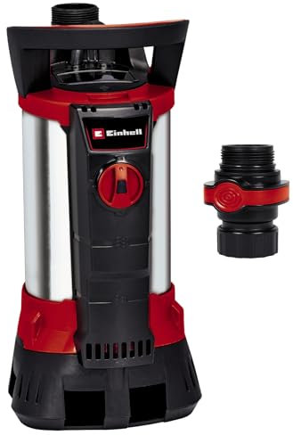 Einhell Schmutzwasserpumpe GE-DP 7935 N-A ECO (Eco Power, 790 W, max. 19000 l/h, bis 35 mm Partikelgröße einsetzbar, Aquasensor mit 3 automatischen Sensorstarthöhen, inkl. Schnellverbinder)