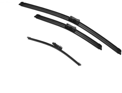 KUGVTER Autowischer Vorne Und Hinten Wischerblätter Set Für VW Für Golf 6 Schrägheck 2009-2012 Windschutzscheibe Windschutz Fenster(Front Rear 3pcs)