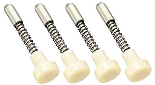 MAGICLULU 4stücke Federbelastete Bettgestellhalterungen Federriegel Für Kinderbetten Türriegel Mit Federbelastung Verstellstange Für Babybetten Ersatzteile Für Bettbeschläge