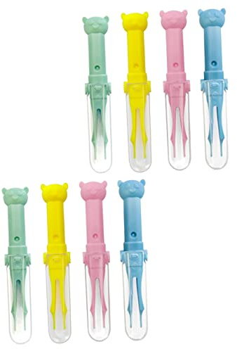Beatifufu 8piezas Para Bebés Limpiador Nasal De Cartoon Para Cuidado Infantil Clip De Limpieza Seguro Para Higiene Diaria Pequeños