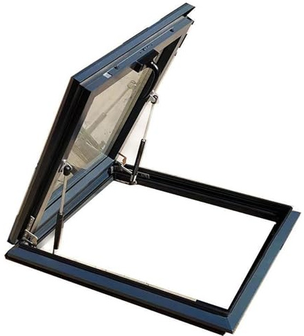 Skylight House Roof Window, Roof Window And Skylight Basement Daylighting Door, Roof Skylight, Egress Roof Window, Skylight Roof Skylight Roof Maintenance Hatch Roof, for Attic/Sun Room(50x50cm/19.7x1