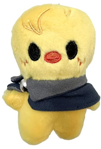 GYHWOFUL Plushies nyckelring Stray-Kids, Sk-zoo plysch nyckelring, gosedjur, mjukt plyschhänge, Plushies Toy, bilnyckelring, GUL, Schlüsselanhänger