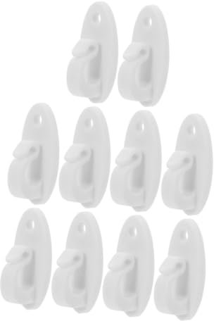 Happyyami 10stücke Hochleistungs-lichtklammern Mit Schraubbefestigung Kabel-Organizer Für Terrasse Und Robuste Lichterkettenhalter