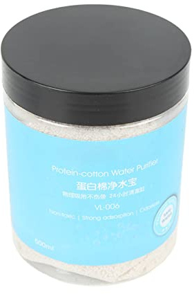 Phefop Aquarium Filtration Resin, 500ml Fish Tank Filter Resin Aquarium Filter Media for Freshwater Saltwater Koi Pond New Promotes Clean Crystal Clear