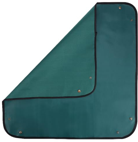 Gogogmee Tappeto da Giardinaggio Verde in PVC Fondo Antiscivolo per Rinvaso e Annaffiatura Piante, Tappetino Multiuso per Succulente e Potatura