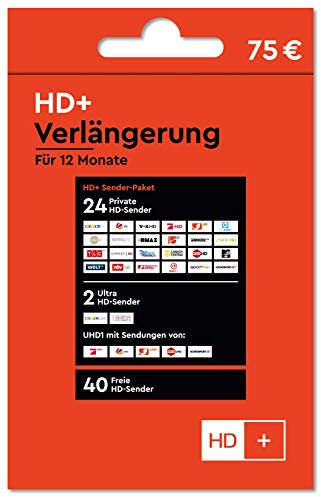 HD+ Prolungamento di 12 mesi (per canali TV tedeschi - versione italiana non garantita)