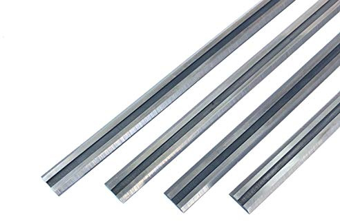 HM Hobelmesser 75,5mm, Wolframcarbid (für AEG, Black & Decker, Bosch, Haffner, Holtz-Her, Kress, Mafell, Metabo, Skil) (10 Stück)