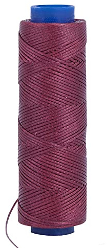 Shelver, Cordoncino cerato da 1 mm per la creazione di gioielli, filo cerato, filo per braccialetti, cordoncino per perline - 100 metri - 30 COLORI