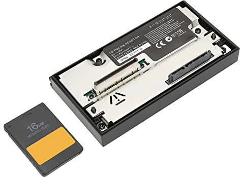 Elprico Juego de Adaptadores de Red Interfaz SATA Adaptador HDD y Tarjeta de Memoria FMCB 16 MB McBoot Gratis