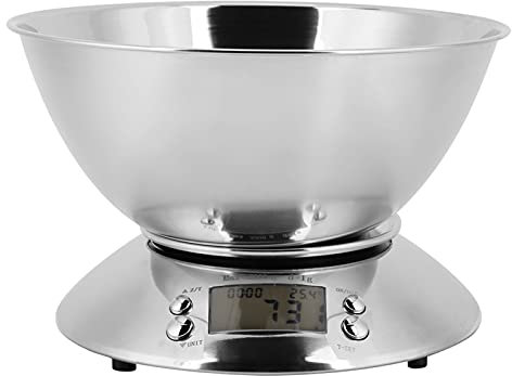 Bilancia da Cucina Elettronica Digitale in Acciaio Inossidabile Bilancia da Cucina Per Alimenti Bilancia da Cucina Bilancia da Cucina Digitale Peso Piccolo