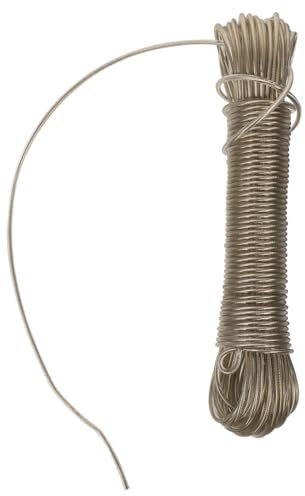 VILLFUL Cable De Acero Recubierto De Plástico Tendedero Para Exterior Tendedero Interior Secar Ropa Jardín o