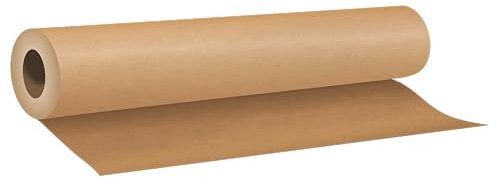 Backpapier Rolle - 50 meter x 38 cm - Baking Paper - Beidseitig Silikonbeschichtet – Braun
