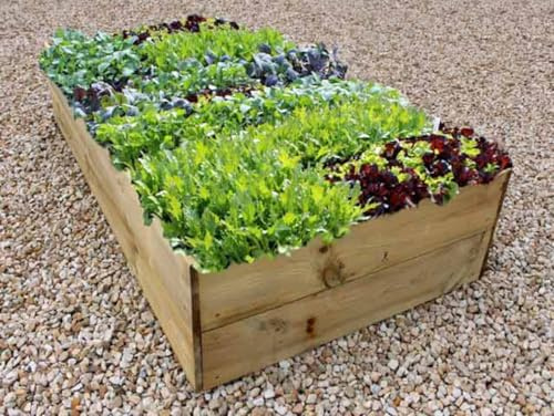 Quickcrop Allotment Raised Beds - 35cm High (180cm x 120cm)