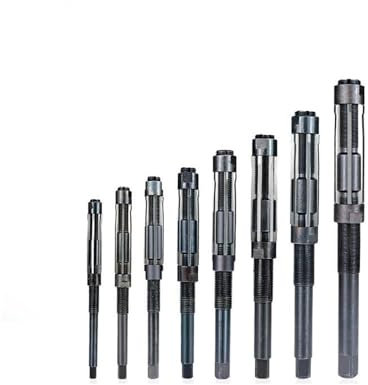 WHARGTSL 1 x verstellbare Handreibahle, Kernbohrer, 6 mm - 9,25 mm, für Drehmaschinen, Schneidwerkzeuge, Größenbereich, legierter Stahl, verstellbare Handreibahle (1 Stück 7,75–8,5 mm)