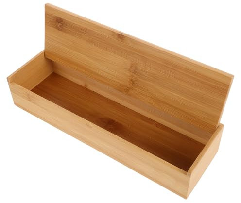 MAGICLULU Boîte à Couverts Rectangulaire avec Couvercle Organisateur De Tiroir Cuisine pour Rangement Et Ustensiles Étanche Et Espace Optimisé pour Table Et Comptoir