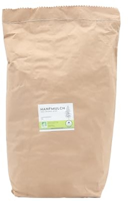 ALMICANNA: Hanfmulch 100% Bio 10L - Zum mulchen von Cannabispflanzen in der Blütephase - Schützt Living Soil vor Austrocknung und Lichteinstrahlung