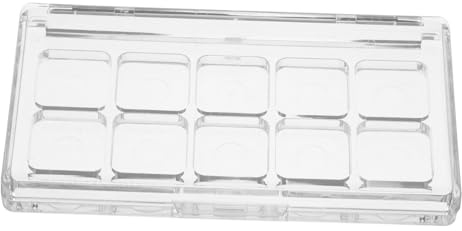 COMPUKAS Makeup Palette Box Lipstick Compartments Eyeshadow Palette Organizer Boys and Girls Makeup Case for Travel Storage for Watercolor Paints Cosmetics