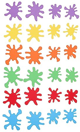 TOPPERFUN Confeti de Fiesta Artesanal de Papel Colorido 300 Piezas para Cumpleaños y Celebraciones Decoración Temática de Mesa para Eventos y Manualidades