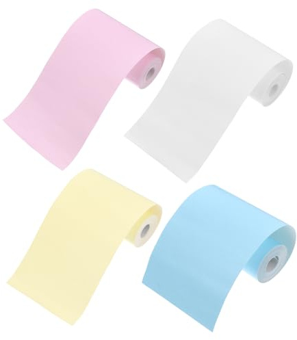 Balacoo 18 Carta Termica Mini per Stampanti Adesivi e Non Adesivi Compatibile con Fotocamere e Stampanti Istantanee Stampa e Versatile