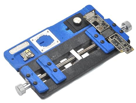 Leiterplattenhalter, Leiterplatten-Schraubstockklemme zum Löten, Handy-Motherboard-Befestigung, für Elektronik, Hobby, Handwerksprojekte, Schweißen, Löten, Handy-Uhr