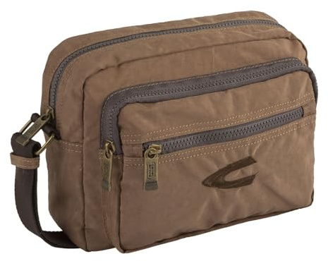camel active Herren Journey Cross Bag mit Reißverschluss am Hauptfach