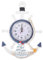 IMIKEYA Maritime Wanduhr, Baduhr Maritime Holz Steuerrad Wanduhr, Badezimmer Kinderzimmer Steuerrad Uhr Wanddeko Schweigen Uhr Maritim Deko für Wohnzimmer Schlafzimmer, 34x23 cm