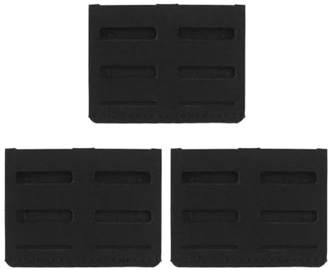 Peminkoo Ceinture Tactique WRC Accessoires Molle Ceinture de Chasse Militaire légère Montage Entraînement au Combat Airsoft Équipement de Ceinture pour Hommes (Black)