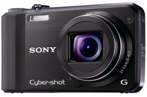 Sony Cyber-Shot DSC-HX7V 16.2 MP Exmor R CMOS Digital Still Camera with 10x Wide-Angle Optical Zoom G Lens and Full 1080/60i HD Video Black (Renewed)