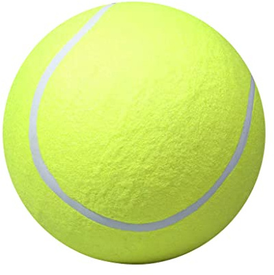 Palla da tennis da 20,5 cm per cani Sport Dog Balls Amichevole Dente Forte Il Tuo Amato Palline Giocattolo Gigante Grandi Masticatori Aggressivi