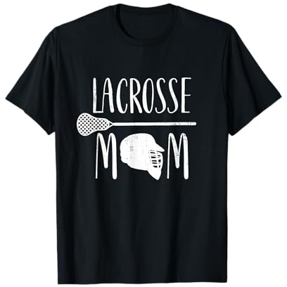 Lacrosse Mom Womens Vintage LAX Gift Shirt T-Shirt