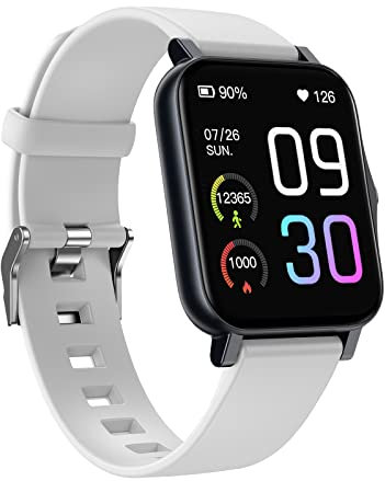 SUPBRO 1,69 Zoll Fitness Tracker für Kinder Aktivitäts-Tracker mit Schrittzählern Herzfrequenz- und Schlafmonitor, Stoppuhr, IP68 wasserdicht, Smartwatch Armband für Damen Herren