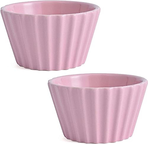 Tazón de sopa, Tazón de arroz, Tazón de desayuno, Juego de ramequines, 170 ml, Ramekins de Creme Brulee, Plato de soufflé Platos a prueba de horno, Ramekins de soufflé, Ramekins for freidora de aire-r