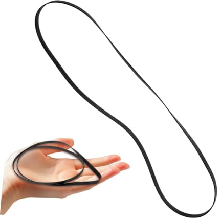 Hoement 4stücke Rubber Flexible Phonograph Belt Für Schallplattenspieler Langlebiger Antriebsriemen Ersatz Für Alte Und Defekte Gürtel Passend Für Vinyl-wiedergabegeräte