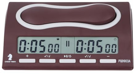 Professioneller Digitaler Schachuhr-Timer, Countdown-Modus, Mehrere Timing-Regeln, Geeignet für Schachspieler zu Hause oder in Trainingseinrichtungen
