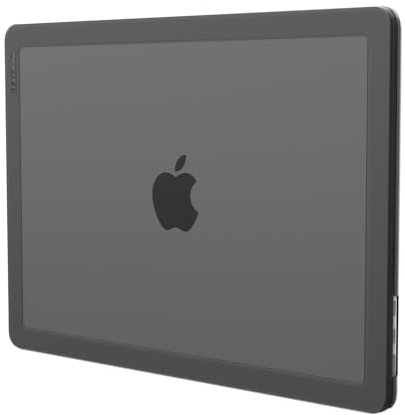 Incase Edge Hartschale mit Makrolon – MacBook Air 15 Zoll Hülle – 2025, 2024, 2023, 2022, M4, M3, M2 – MacBook-Hülle, Laptop-Hülle, schützende Hartschale, kratzfest, gummierte Füße – Schwarz