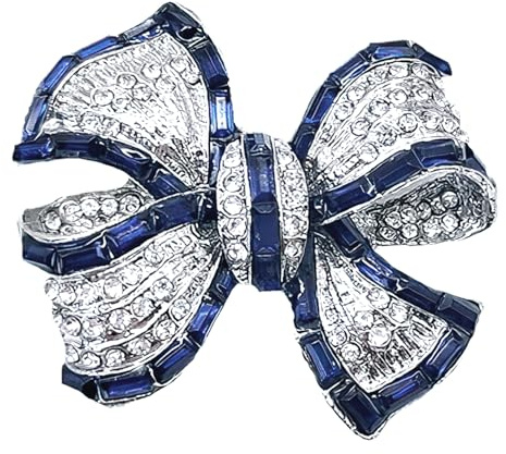 Rhinestone Brooch Pin Brand - Good Luck Women's Gift