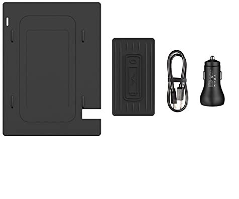 HUVNEXA Car Charger Qi Standard Wireless Charger 10W Android 7.5W IOS Quick Charging, for, for Toyota, Camry 2018 2019 Auto Left Driving Wireless Charging Pad