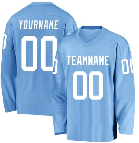 Yunshenla Hockey Trikot Personalisiert Kinder Herren Deutschland Deine Team Wear Personalisierte mit Namen und Teamnummer fur Ausbildung der Hockeyteams Bequeme und Schnell Trocknende Trainingsanzüge