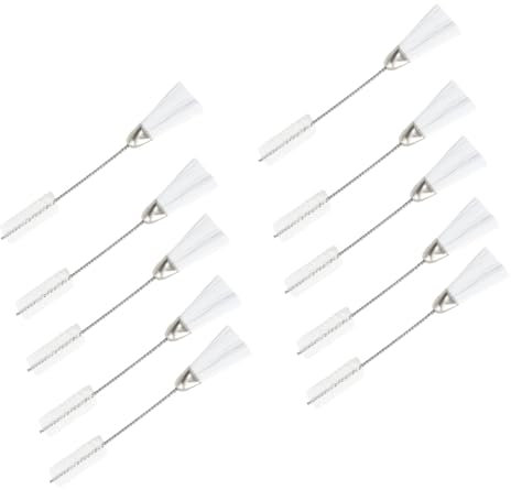 Pack Of 10 Double Head Sewing Machine Double Ended Lint Brush For Sewing Machine Components Music Instrument Electronics