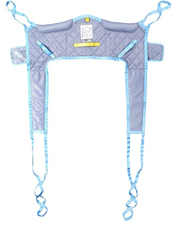 Toileting Sling - Heavy Duty Patient Lifter Transfer Belt for Hoist and Commode Use, Universal Design, XL Size