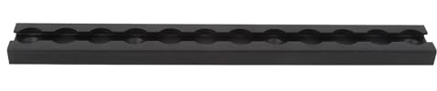 Klanata L Track Rail with Pre-Drilled Holes, 305mm Aluminum Alloy Airline Rail for Cargo Tie-Downs in Trucks and Trailers
